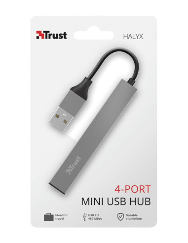 I/O HUB MINI-USB 4PORT/23786 TRUST