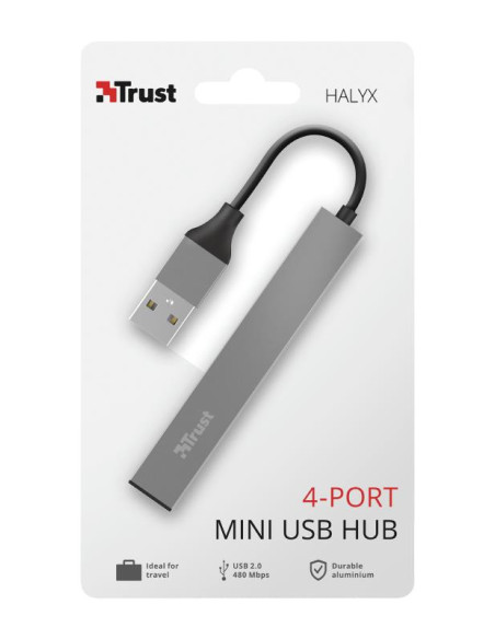 I/O HUB MINI-USB 4PORT/23786 TRUST I/O HUB MINI-USB 4PORT/23786 TRUST