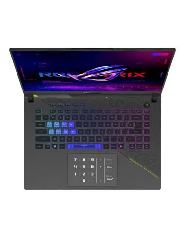 Notebook, ASUS, ROG Strix, G16 (2025), G614FR-S5022W, CPU Ryzen 9, 9955HX, 2500 MHz, 16", 2560x1600, RAM 16GB, DDR5, 5600 MHz,