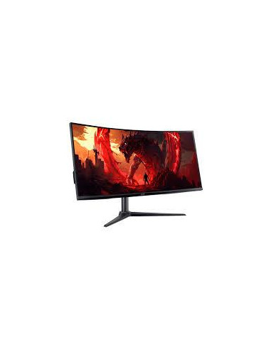 LCD Monitor, ACER, Nitro ED340CUJ0bmiipx, 34", Gaming/21 : 9, Panel VA, 3440x1440, 21:9, 120 Hz, 1 ms, Speakers, UM.CE0EE.001