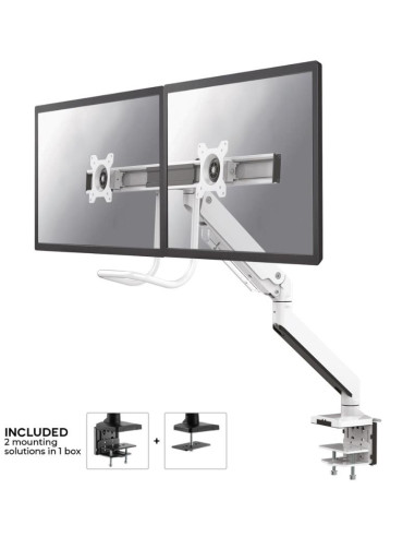 MONITOR ACC DESK MOUNT 10-32"/NM-D775DXWHITE NEOMOUNTS