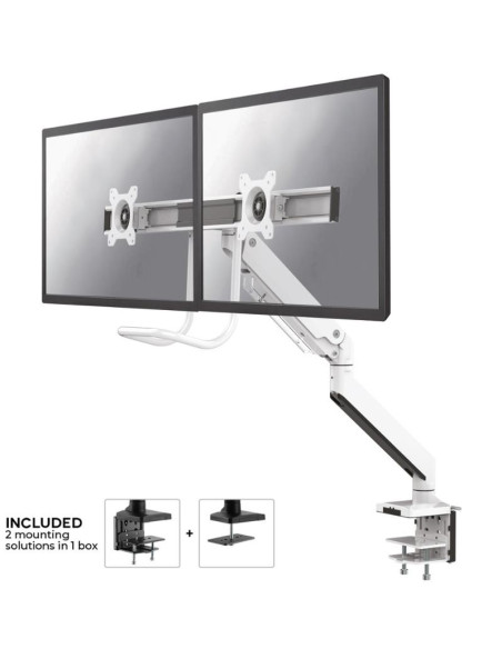 MONITOR ACC DESK MOUNT 10-32"/NM-D775DXWHITE NEOMOUNTS