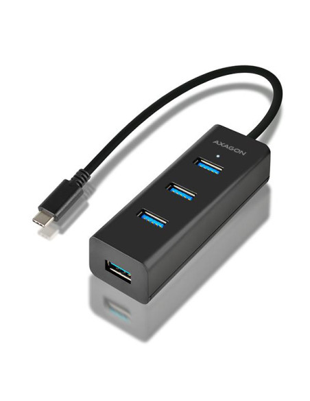 I/O HUB USB-C 4PORT CHARGING/0.4M HUE-S2C AXAGON I/O HUB USB-C 4PORT CHARGING/0.4M HUE-S2C AXAGON