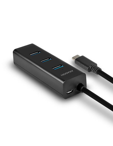 I/O HUB USB-C 4PORT CHARGING/0.4M HUE-S2C AXAGON I/O HUB USB-C 4PORT CHARGING/0.4M HUE-S2C AXAGON