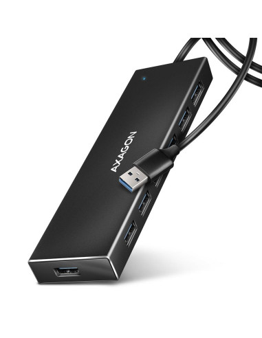I/O HUB USB3.2 7PORT FLAT/1M HUE-F7A AXAGON