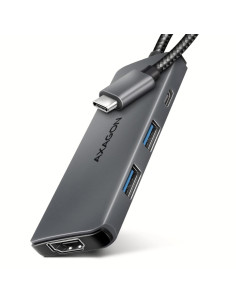 I/O HUB USB-C 5IN1 8K/0.15M HMC-5H8K AXAGON