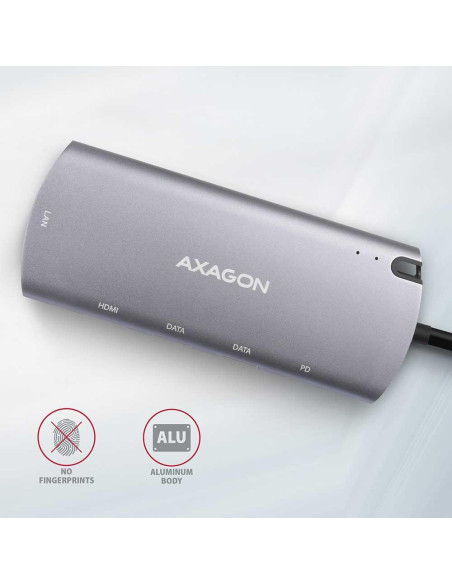 I/O HUB USB-C 6IN1 SATA M.2/0.18M HMC-6M2 AXAGON I/O HUB USB-C 6IN1 SATA M.2/0.18M HMC-6M2 AXAGON