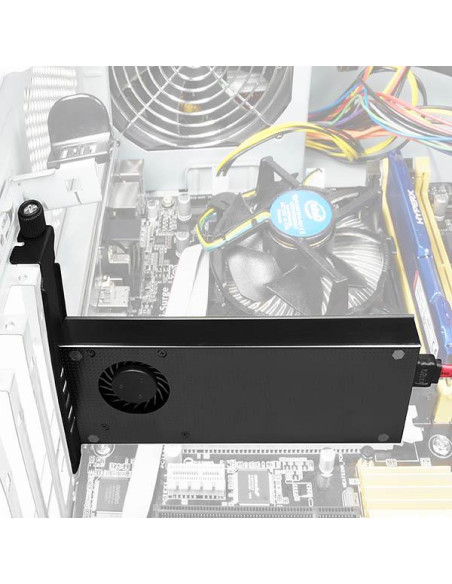 SSD ACC ADAPTER NVME/SATA/M.2/PCIE SP&LP PCEM2-DC AXAGON