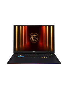 Notebook, MSI, Raider, 18 HX AI A2XWJG, CPU Core Ultra, U9-285HX, 2800 MHz, 18", 3840x2400, RAM 64GB, DDR5, 6400 MHz, SSD 2TB+2