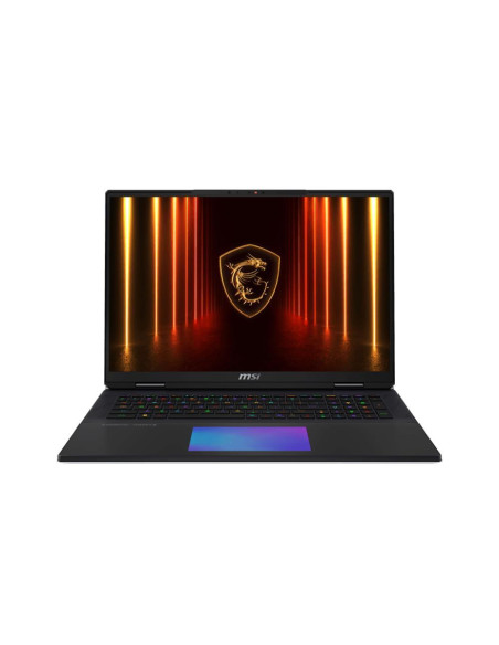 Notebook, MSI, Titan 18 HX AI A2XWJG, CPU Core Ultra, U9-285HX, 2800 MHz, 18", 3840x2400, RAM 64GB, DDR5, 6400 MHz, SSD 6TB, NV Notebook, MSI, Titan 18 HX AI A2XWJG, CPU Core Ultra, U9-285HX, 2800 MHz, 18", 3840x2400, RAM 64GB, DDR5, 6400 MHz, SSD 6TB, NV