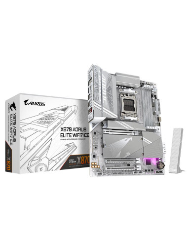 Mainboard, GIGABYTE, AMD X870, SAM5, ATX, Memory DDR5, Memory slots 4, 1xPCI-Express 3.0 2x, 1xPCI-Express 4.0 4x , 1xPCI-Expre