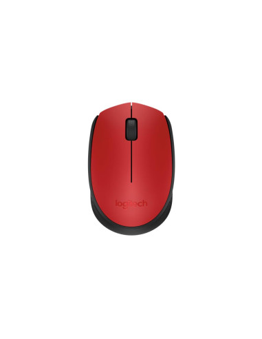 MOUSE USB OPTICAL WRL M171/RED 910-004641 LOGITECH