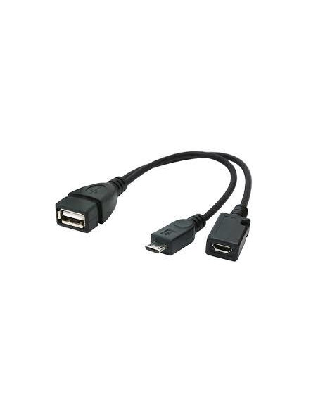 CABLE USB OTG AF +MICRO BF TO/MICRO BM A-OTG-AFBM-04 GEMBIRD CABLE USB OTG AF +MICRO BF TO/MICRO BM A-OTG-AFBM-04 GEMBIRD