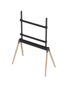 TV SET ACC FLOOR STAND 55-86"/BLK/WOOD TVS-86F-01-BK GEMBIRD
