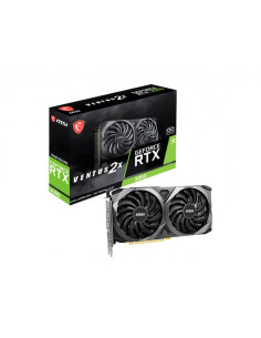 Graphics Card, MSI, NVIDIA GeForce RTX 3060, 12 GB, 192 bit, PCIE 4.0 16x, GDDR6, GPU 1807 MHz, 1xHDMI, 3xDisplayPort, RTX3060V