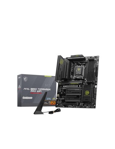 Mainboard, MSI, AMD B850, SAM5, ATX, Memory DDR5, Memory slots 4, 3xPCI-Express 16x, 4xM.2, 1xHDMI, 1xAudio-In, 1xAudio-Out, 4x