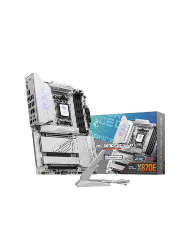 Mainboard, MSI, AMD X870E, SAM5, ATX, Memory DDR5, Memory slots 4, 3xPCI-Express 16x, 4xM.2, 1xHDMI, 1xAudio-In, 1xAudio-Out, 4