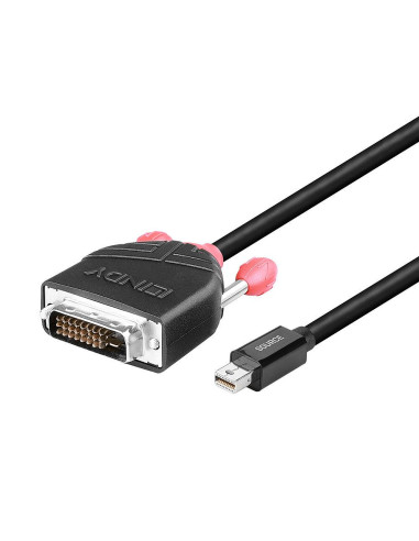 CABLE MINI DP TO DVI 3M/BLACK 41953 LINDY
