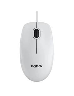 MOUSE USB OPTICAL B100/WHITE OEM 910-003360 LOGITECH
