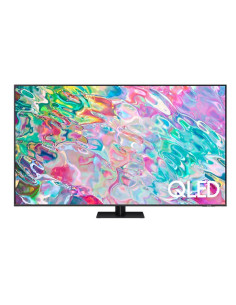 TV Set, SAMSUNG, 85", 4K/Smart, QLED, 3840x2160, Wireless LAN, Bluetooth, Tizen, Titanium Grey, QE85Q70BATXXH