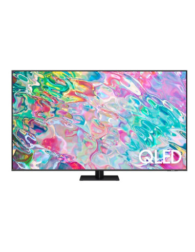 TV Set, SAMSUNG, 85", 4K/Smart, QLED, 3840x2160, Wireless LAN, Bluetooth, Tizen, Titanium Grey, QE85Q70BATXXH
