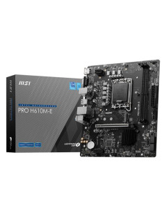 Mainboard, MSI, Intel H610, LGA1700, Micro-ATX, Memory DDR5, Memory slots 2, 1xPCI-Express 1x, 1xPCI-Express 16x, 1xM.2, 1x15pi