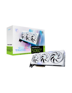 Graphics Card, MSI, NVIDIA GeForce RTX 5060 Ti, 16 GB, GDDR7, 128 bit, PCIE 5.0 16x, Triple slot Fansink, 1xHDMI, 3xDisplayPort