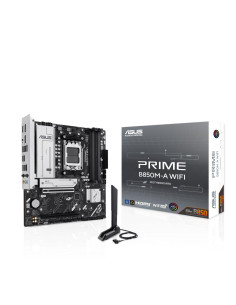 Mainboard, ASUS, AMD B850, SAM5, Micro-ATX, Memory DDR5, Memory slots 4, 1xPCI-Express 4.0 16x, 1xPCI-Express 5.0 16x, 3xM.2, 1
