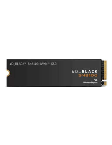 SSD, WESTERN DIGITAL, Black SN8100, 1TB, M.2, PCIe Gen5, NVMe, 3D TLC, Write speed 11000 MBytes/sec, Read speed 14900 MBytes/se