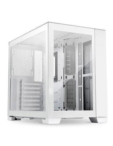 Case, LIAN LI, O11 DYNAMIC MINI, MidiTower, Case product features Transparent panel, ATX, EATX, MicroATX, MiniITX, Colour White
