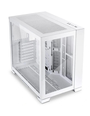 Case, LIAN LI, O11 DYNAMIC MINI, MidiTower, Case product features Transparent panel, ATX, EATX, MicroATX, MiniITX, Colour White