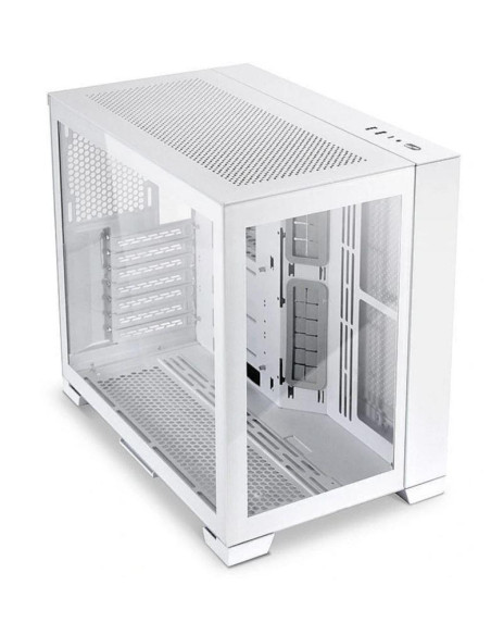 Case, LIAN LI, O11 DYNAMIC MINI, MidiTower, Case product features Transparent panel, ATX, EATX, MicroATX, MiniITX, Colour White