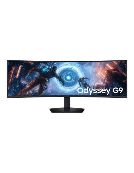 LCD Monitor, SAMSUNG, LS49FG910EUXEN, 49", Gaming/Curved, Swivel, Height adjustable, Tilt, Matte, Panel VA, 5120x1440, 32:9, 14