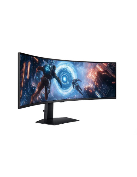 LCD Monitor, SAMSUNG, LS49FG910EUXEN, 49", Gaming/Curved, Swivel, Height adjustable, Tilt, Matte, Panel VA, 5120x1440, 32:9, 14