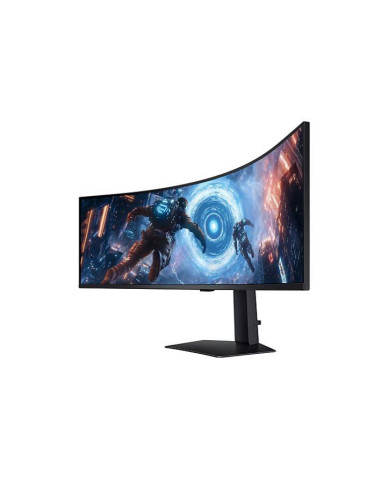 LCD Monitor, SAMSUNG, LS49FG910EUXEN, 49", Gaming/Curved, Swivel, Height adjustable, Tilt, Matte, Panel VA, 5120x1440, 32:9, 14