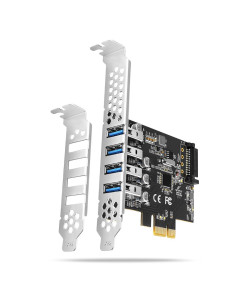 I/O CARD USB PCIE 4PORT/PCEU-43RS AXAGON