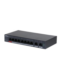 Switch, DAHUA, CS4010-8ET-110, Type L2, Desktop/pedestal, PoE ports 8, DH-CS4010-8ET-110