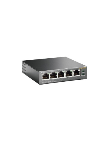Switch, TP-LINK, Desktop/pedestal, 5x10Base-T / 100Base-TX, PoE ports 4, TL-SF1005P