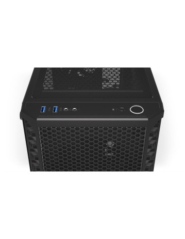 Case, ENDORFY, Signum 300 Air, MidiTower, Case product features Transparent panel, Not included, ATX, MicroATX, MiniITX, Colour