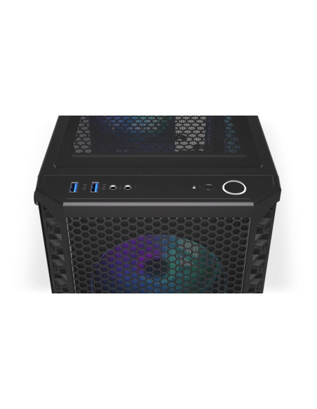 Case, ENDORFY, Signum 300 ARGB, MidiTower, Case product features Transparent panel, Not included, ATX, MicroATX, MiniITX, Colou