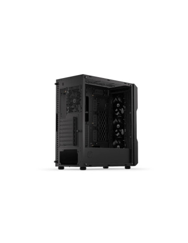 Case, ENDORFY, Regnum 400 Air, MidiTower, Case product features Transparent panel, Not included, ATX, MicroATX, MiniITX, Colour