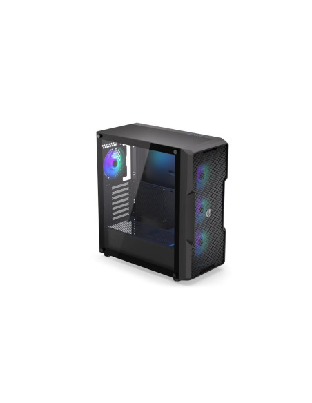 Case, ENDORFY, Regnum 400 ARGB, MidiTower, Case product features Transparent panel, Not included, ATX, MicroATX, MiniITX, Colou
