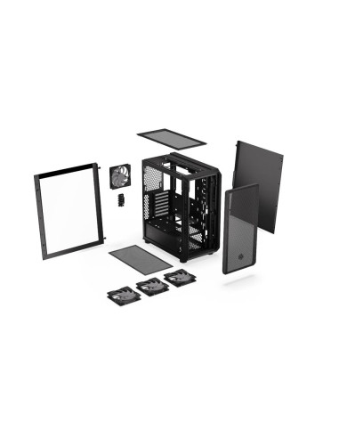 Case, ENDORFY, Arx 500 ARGB, MidiTower, Case product features Transparent panel, Not included, ATX, MicroATX, MiniITX, Colour B