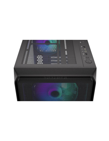 Case, ENDORFY, Arx 700 ARGB, MidiTower, Case product features Transparent panel, Not included, ATX, MicroATX, MiniITX, Colour B