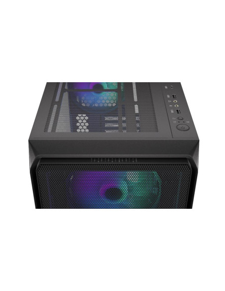 Case, ENDORFY, Arx 700 ARGB, MidiTower, Case product features Transparent panel, Not included, ATX, MicroATX, MiniITX, Colour B