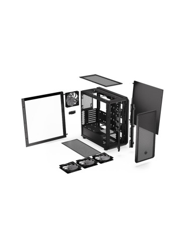 Case, ENDORFY, Arx 700 ARGB, MidiTower, Case product features Transparent panel, Not included, ATX, MicroATX, MiniITX, Colour B