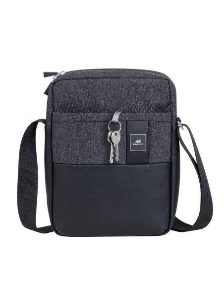TABLET CASE CROSSBODY 11"/8811 BLACK MELANGE RIVACASE TABLET CASE CROSSBODY 11"/8811 BLACK MELANGE RIVACASE