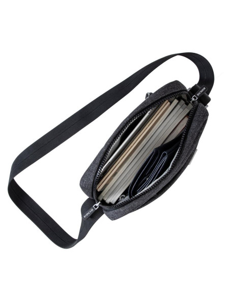 TABLET CASE CROSSBODY 11"/8811 BLACK MELANGE RIVACASE TABLET CASE CROSSBODY 11"/8811 BLACK MELANGE RIVACASE