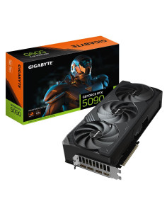 Graphics Card, GIGABYTE, NVIDIA GeForce RTX 5090, 32 GB, GDDR7, 512 bit, PCIE 5.0 16x, GPU 2467 MHz, Triple slot Fansink, 1xHDM