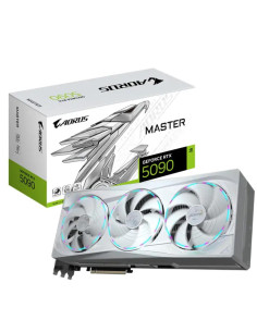 Graphics Card, GIGABYTE, NVIDIA GeForce RTX 5090, 32 GB, GDDR7, 512 bit, PCIE 5.0 16x, GPU 2655 MHz, Triple slot Fansink, 1xHDM
